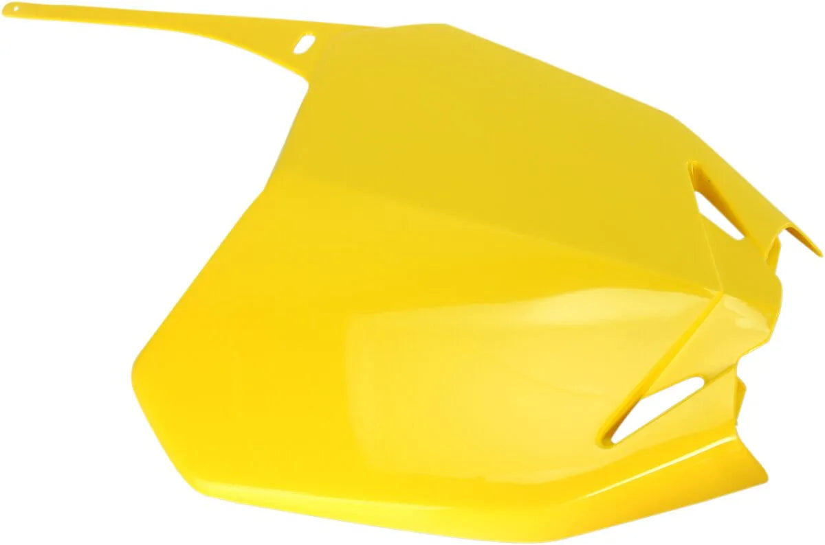 Ufo Replacement Front Number Plate - Yellow