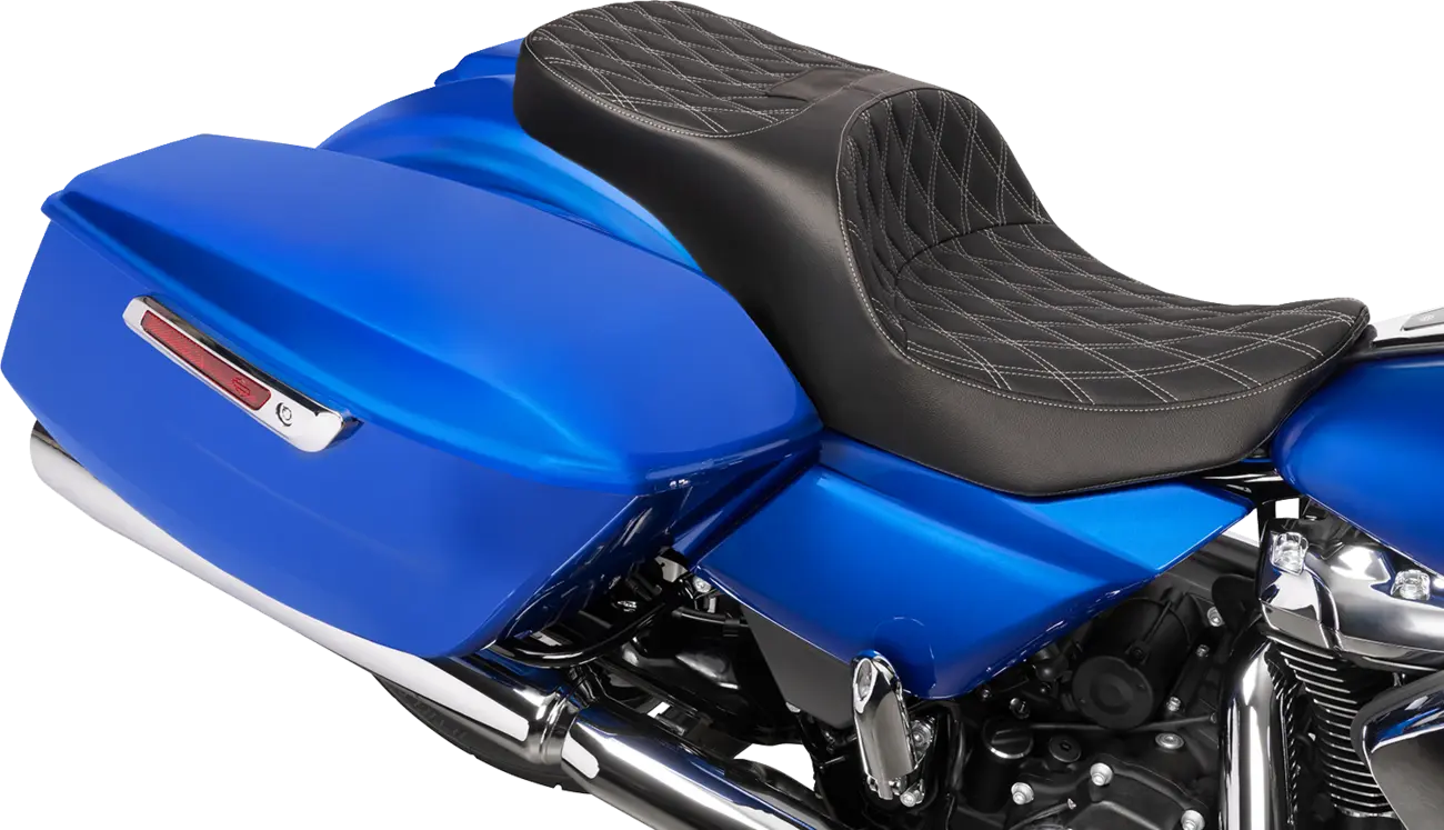 2-Up Drag Specialties Freedom Touring Seat - For Harley Davidson