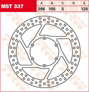 Tarcza Hamulcowa Stała Okrągła Trw Do 250-299mm - Przód