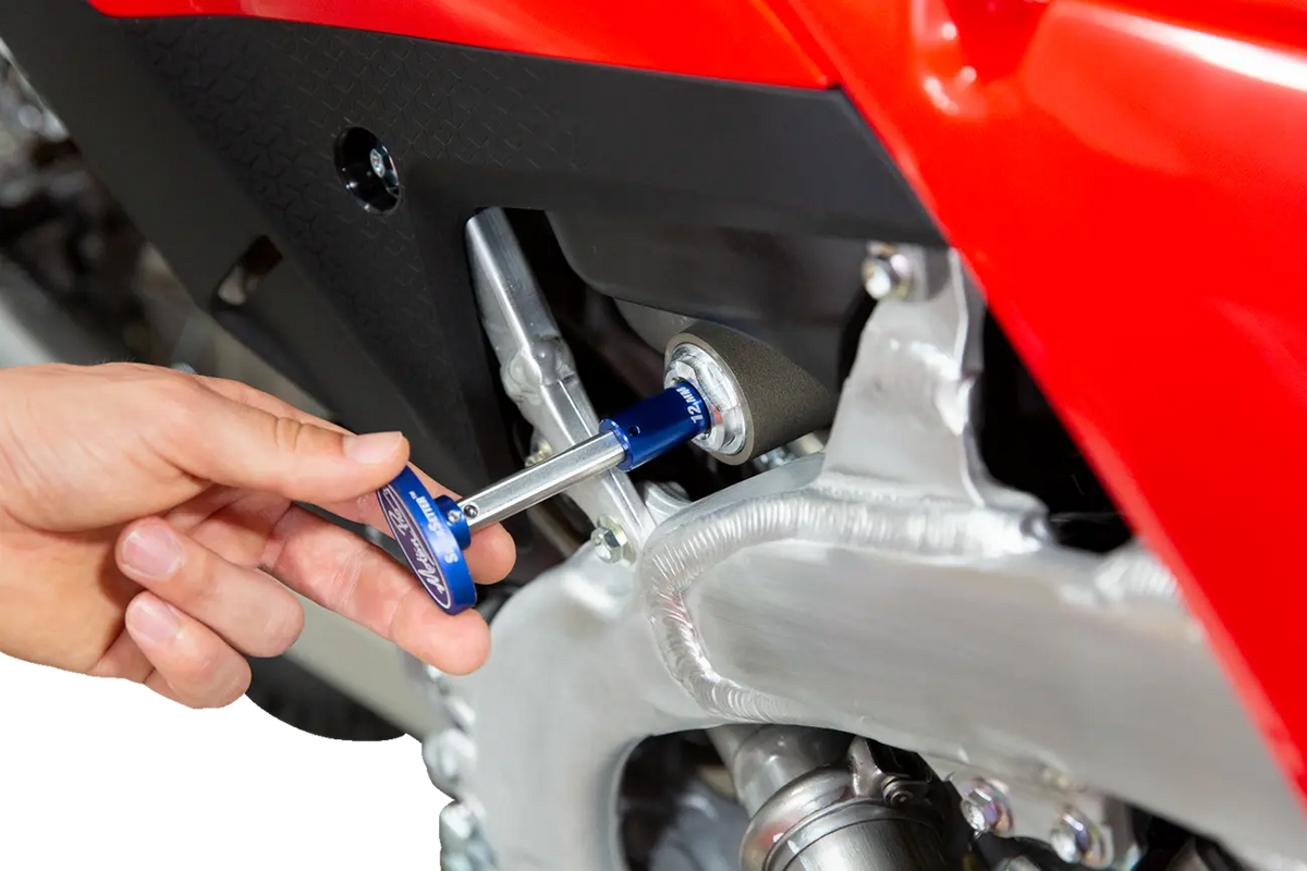 Motion Pro ShockSetter Shock Adjustment Tool 12 mm Blue Silver