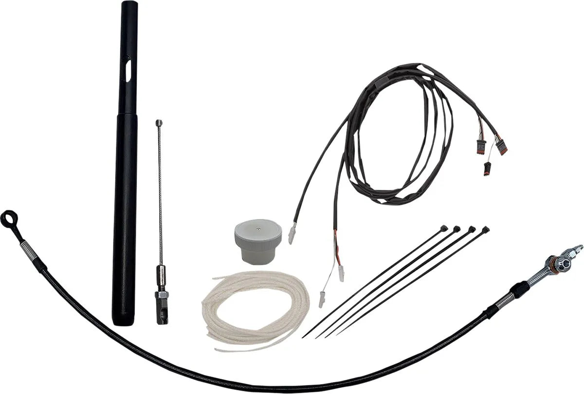 Fat Baggers Inc - Black Control Kit 14" Handlebar Tri Glide