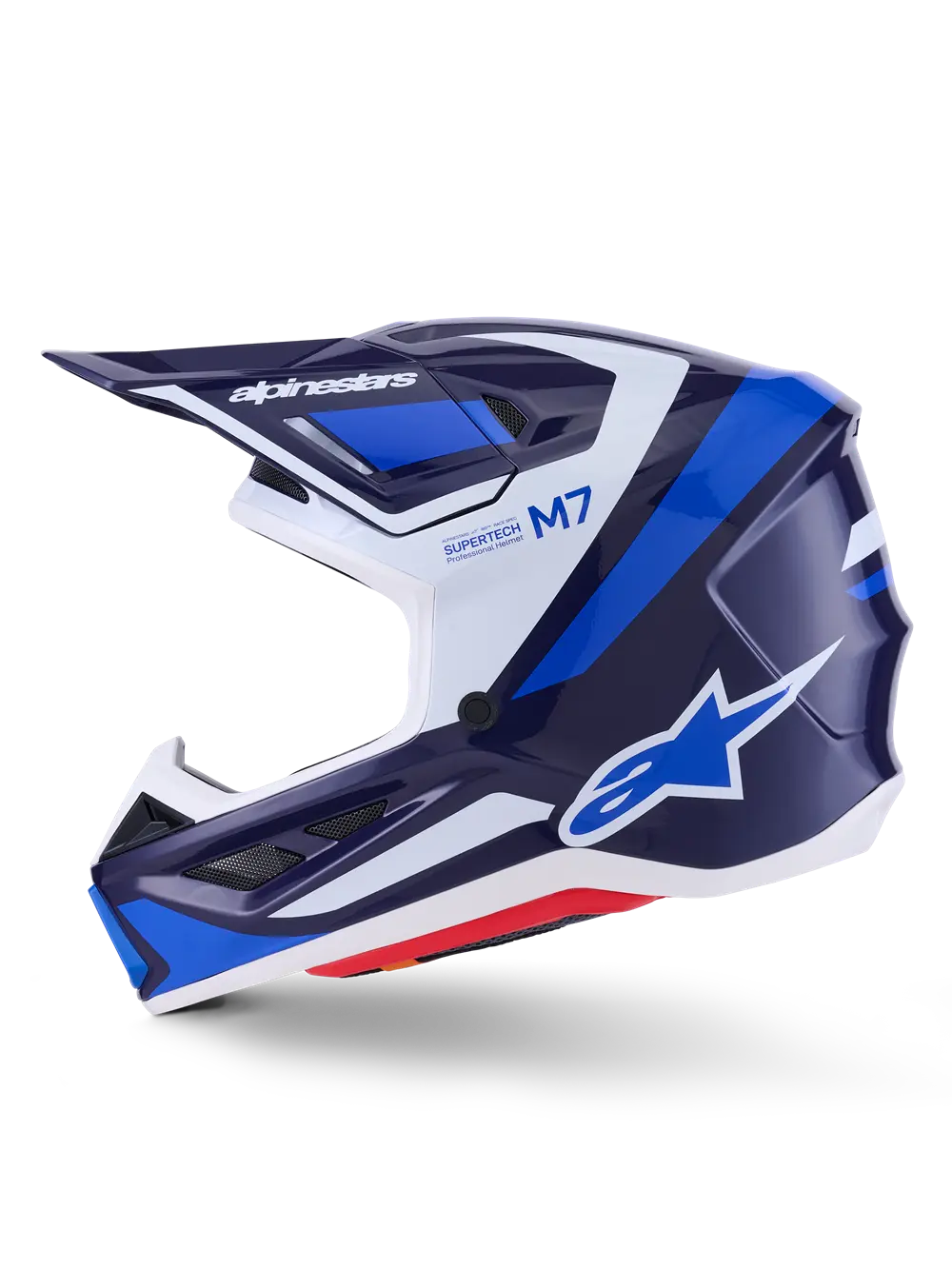 Alpinestars S-M7 Rise Helmet Blue/White