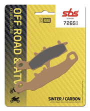 Sbs Si Offroad Sintered Brake Pads - Front