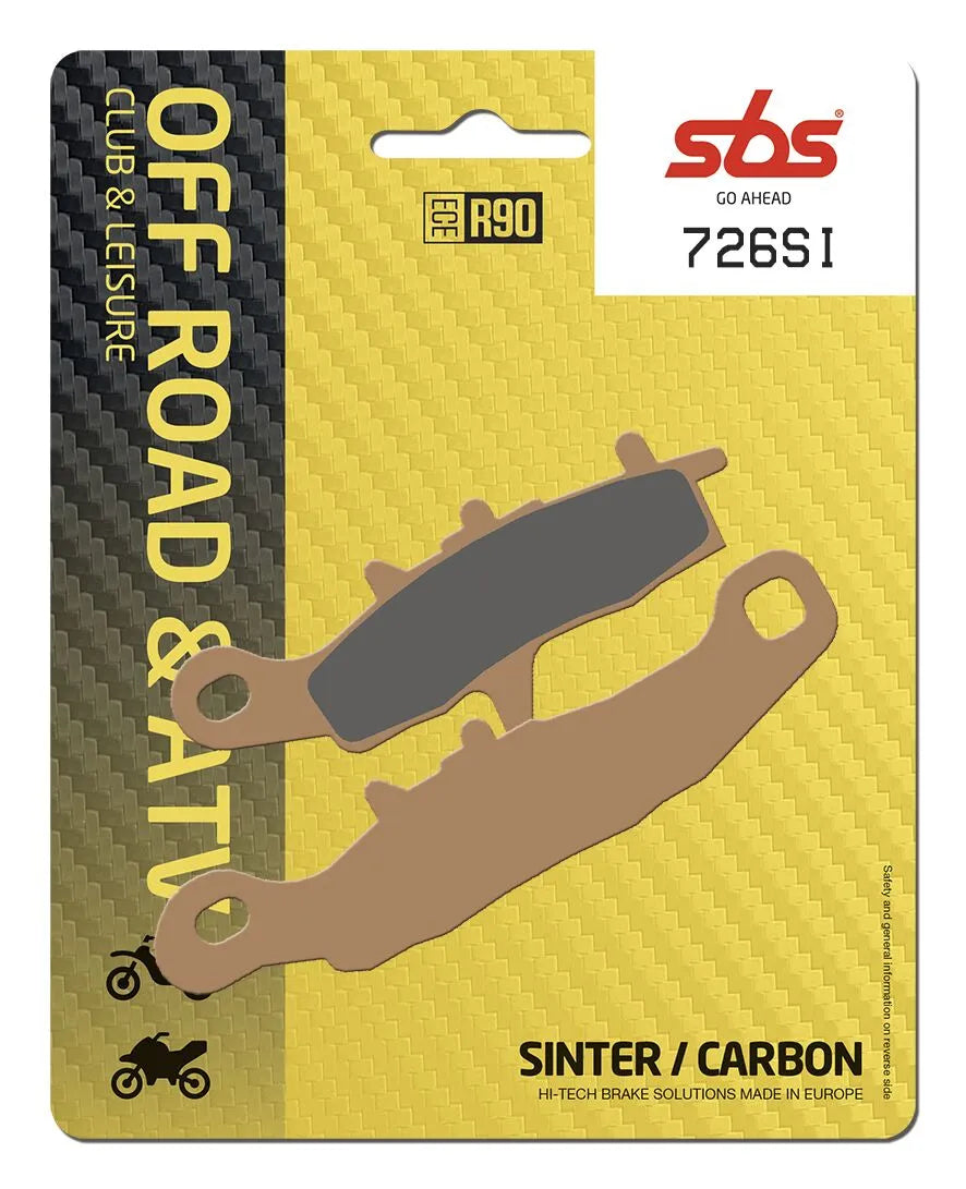 Sbs Si Offroad Sintered Brake Pads - Front