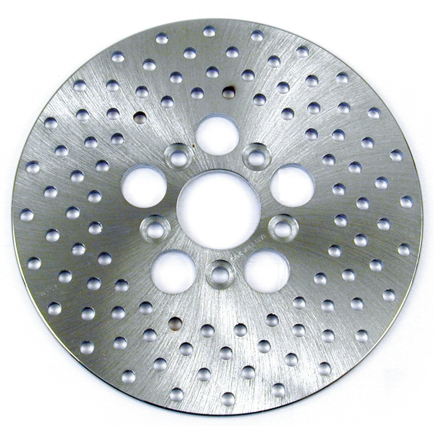 MCS Brake rotor stainless drilled - 10"