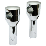 MCS Glide riser set - 6" rise - Chrome