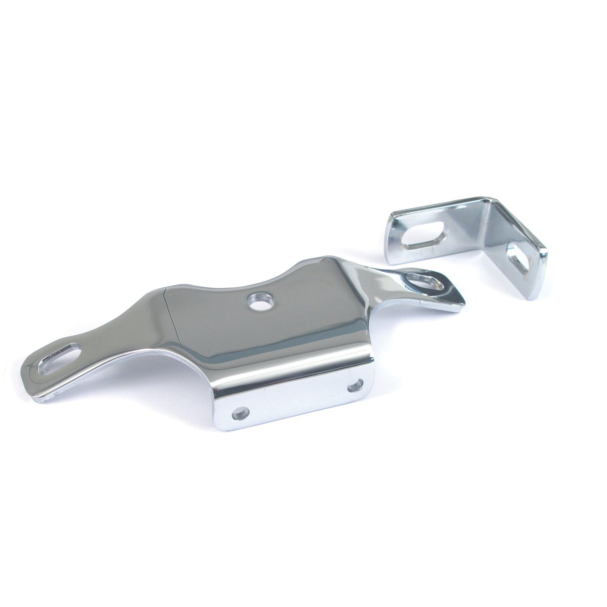 Paughco motor mount heavy duty with coil mount - Chrome