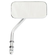 MCS Small rectangular mirror - short stem chrome