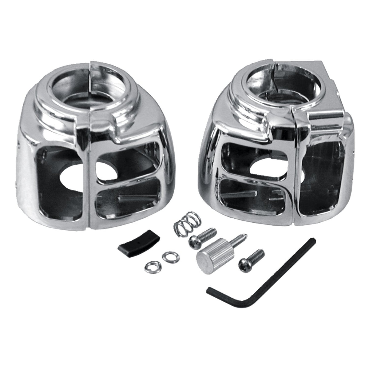 MCS Switch housing set chrome