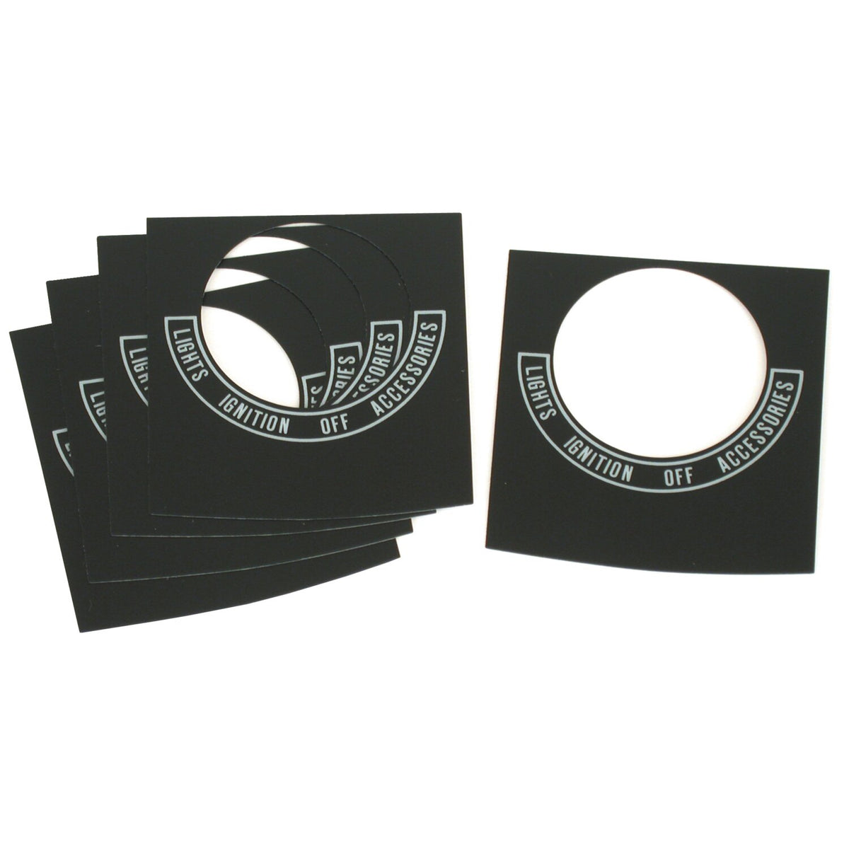 MCS Ignition switch decal