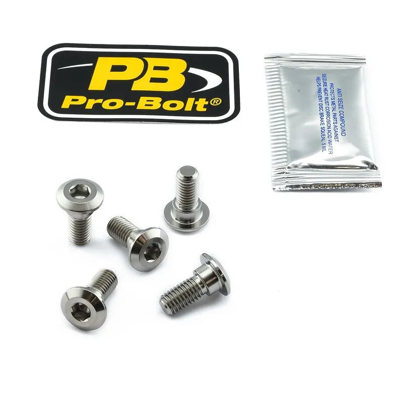 Pro Bolt Tytanowy Zestaw Śrub Mocujących Rotor Hamulcowy