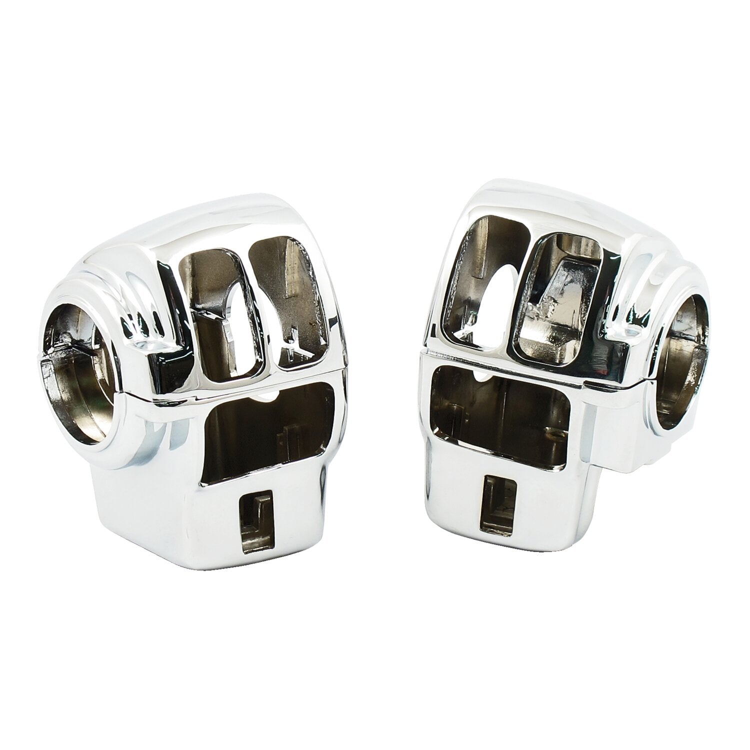 MCS Switch housing set - Chrome
