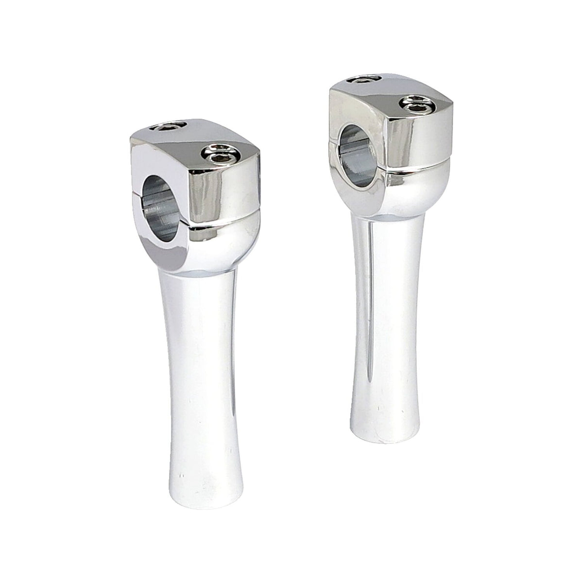 MCS Dighton 5" domed risers - Chrome