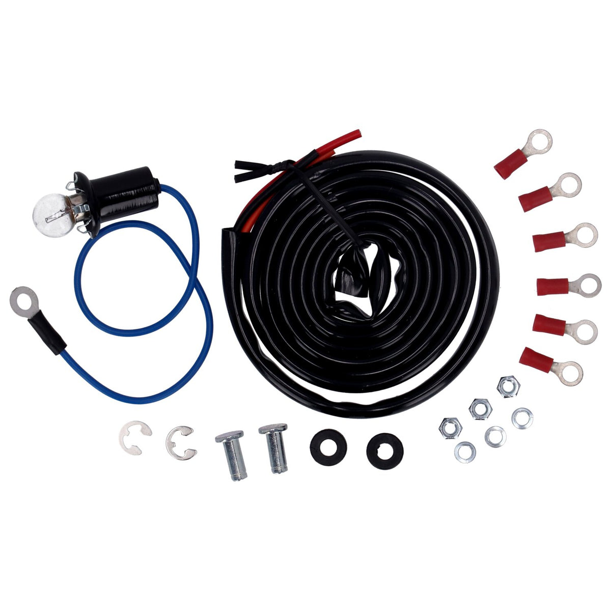 MCS FL speedo/tachometer '73-84 face' black - 2:1 kmh