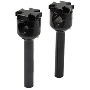 MCS Maltese riser set - 6" rise - Black