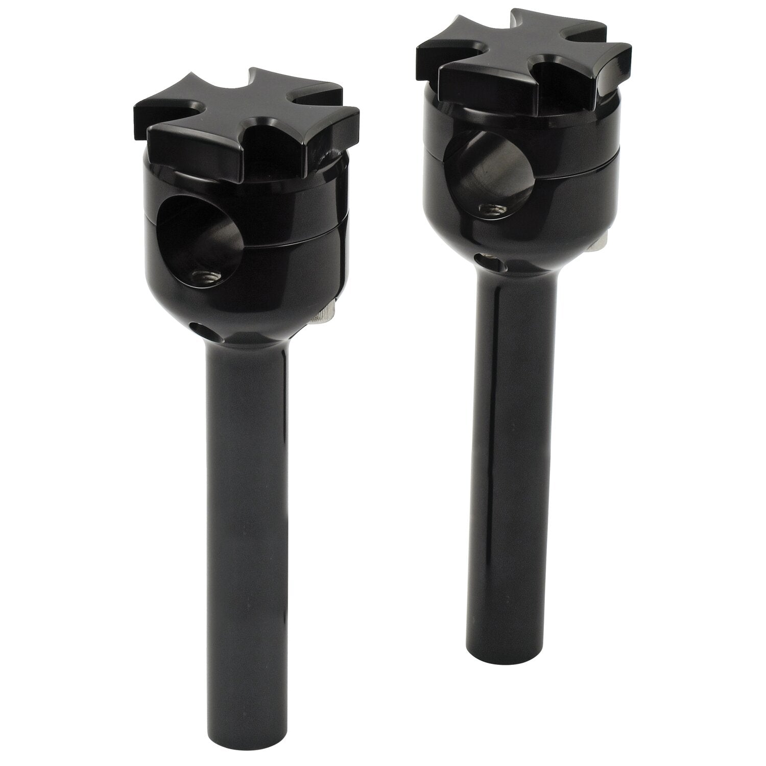 MCS Maltese riser set - 6" rise - Black