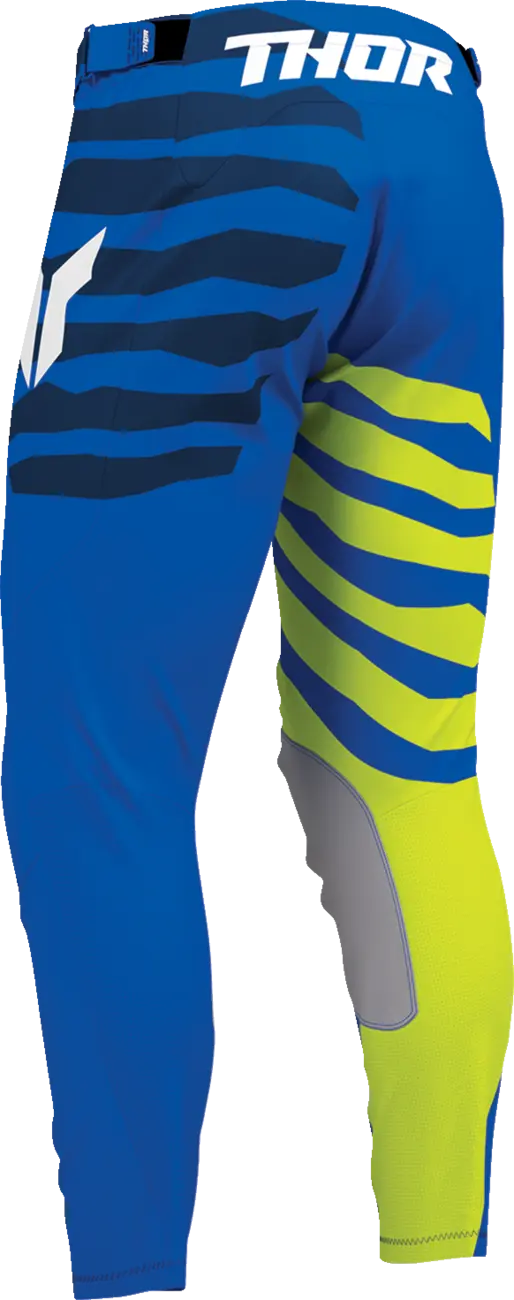 Thor Launchmode Shredder Pants Blue/Acid