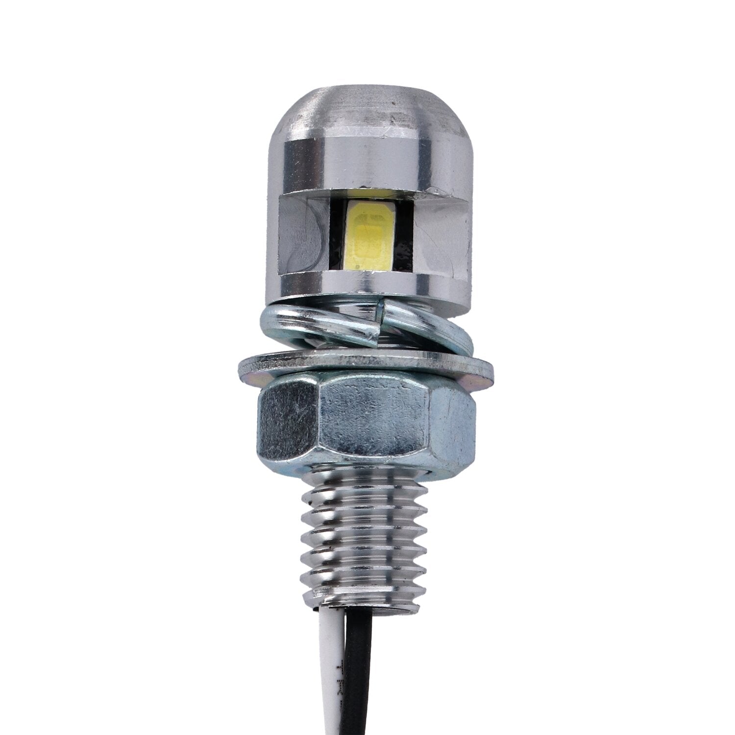 MCS Xray round license plate light LED