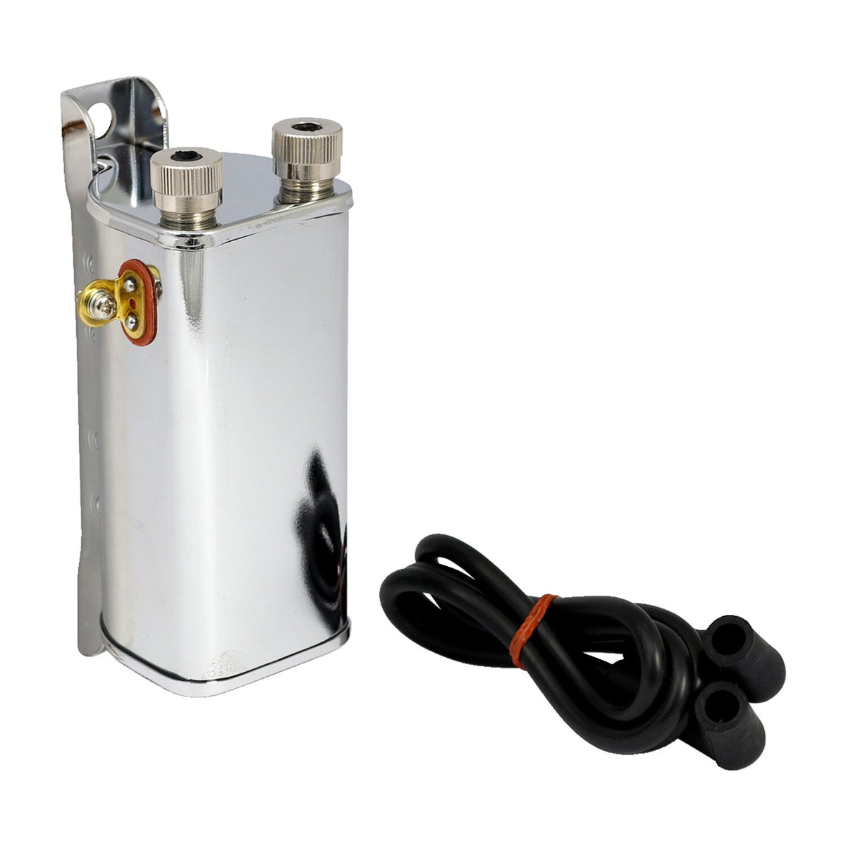 MCS OEM style early 6-volt coil & cable kit - Chrome