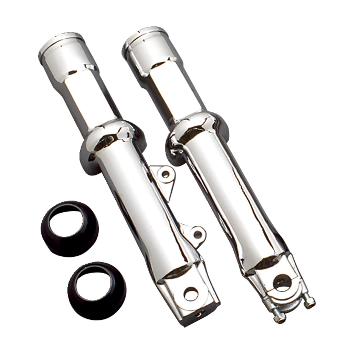 MCS Lower fork legs single disc - Polished