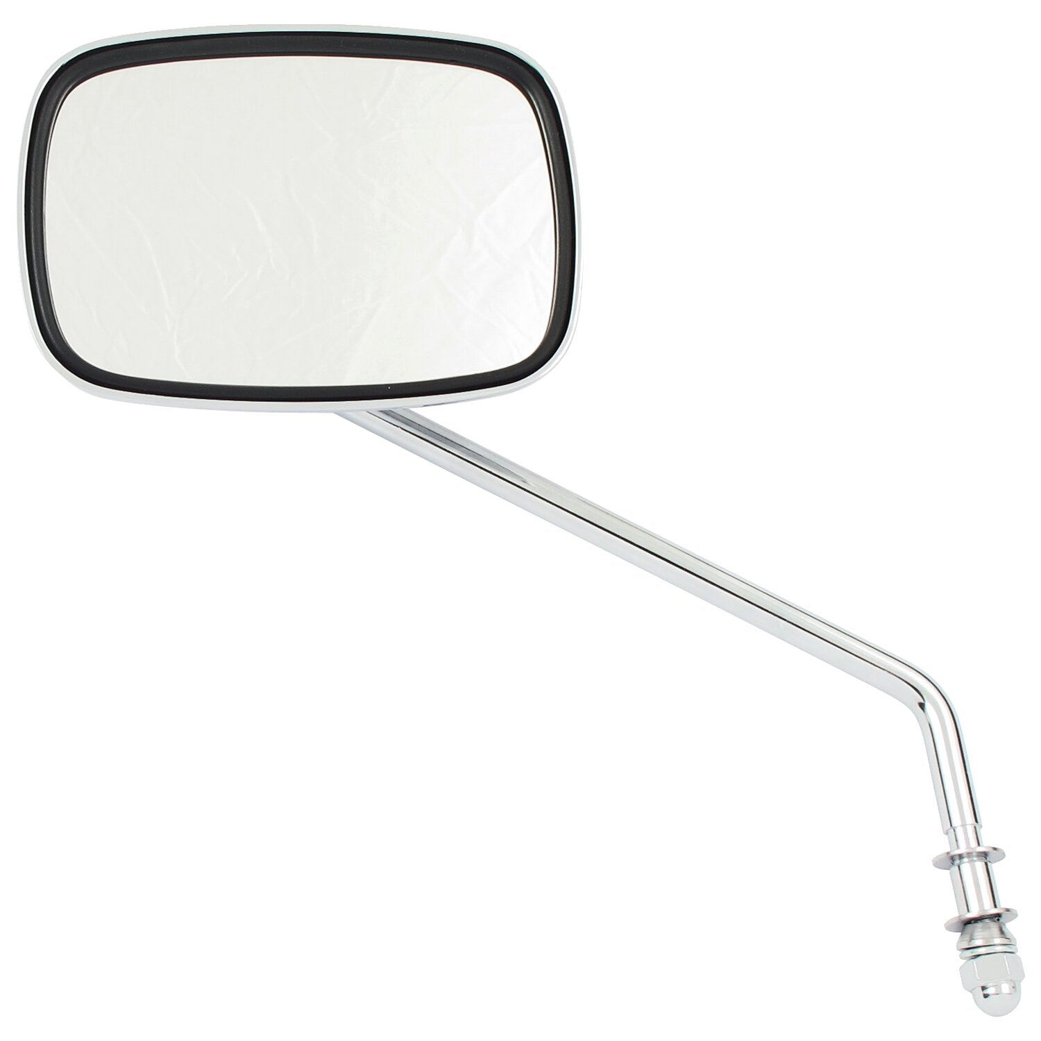 MCS Late OEM style mirror long stem left side - Chrome