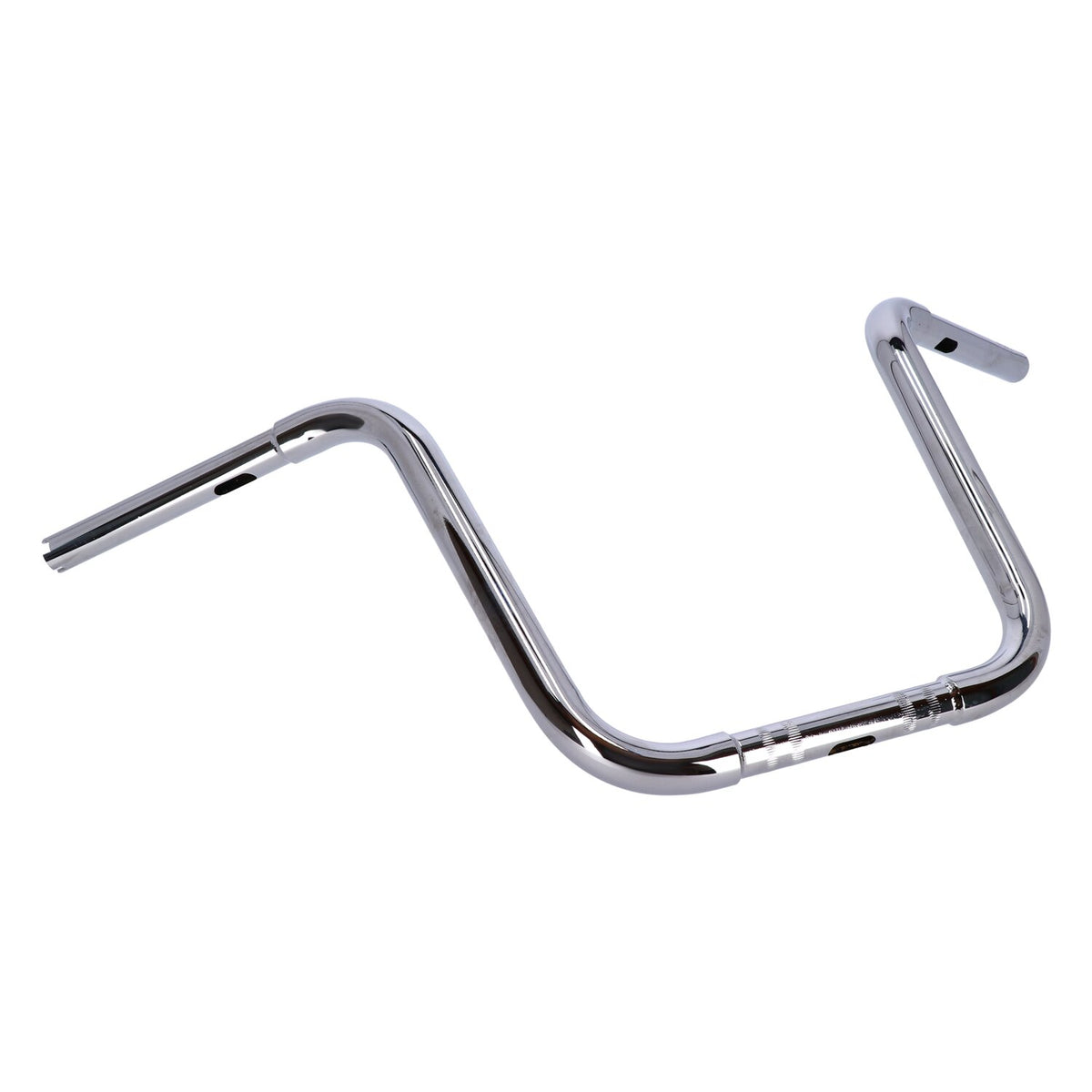 MCS 1-1/4" Buffalo Apehangers 12" high chrome