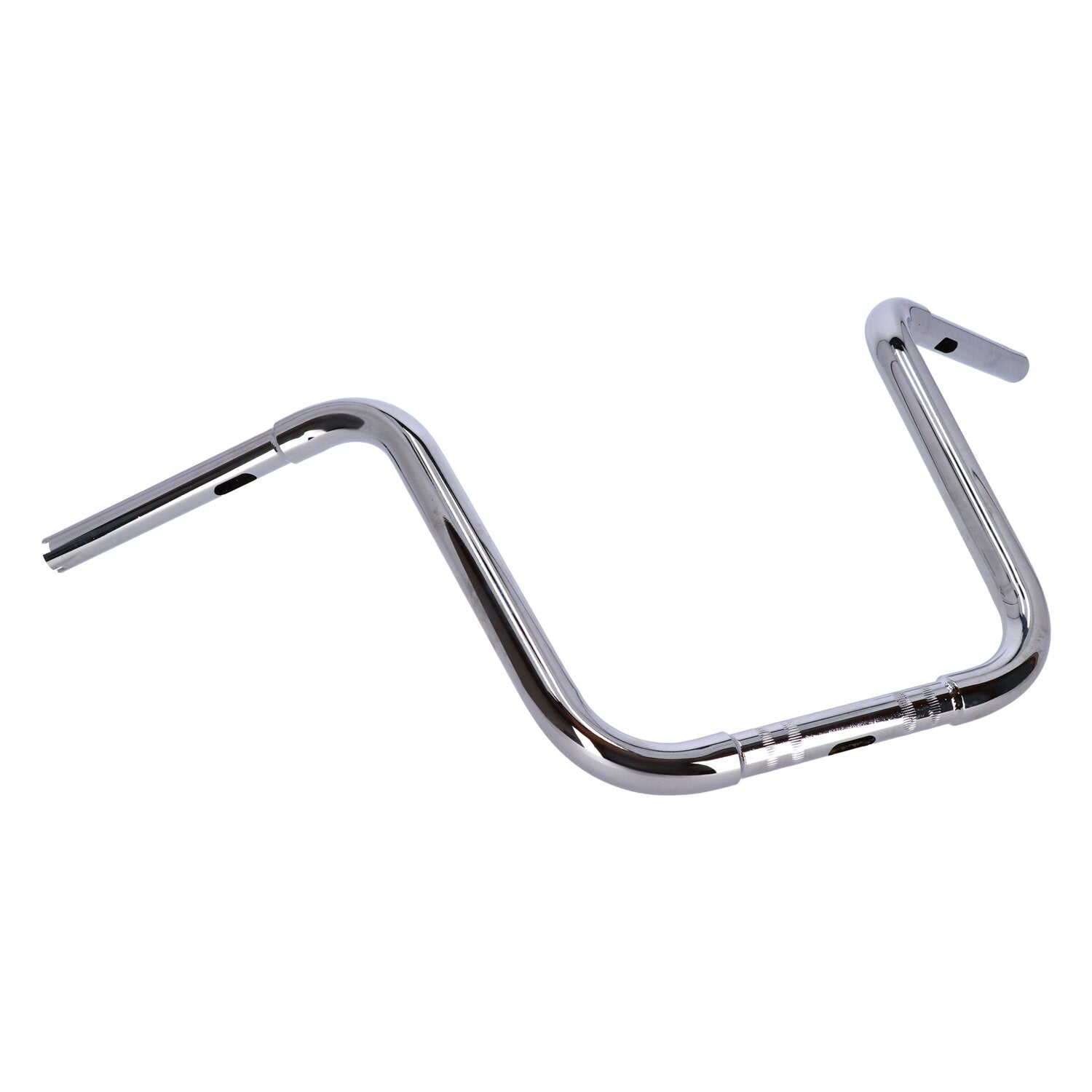 MCS 1-1/4" Buffalo Apehangers 14" high chrome