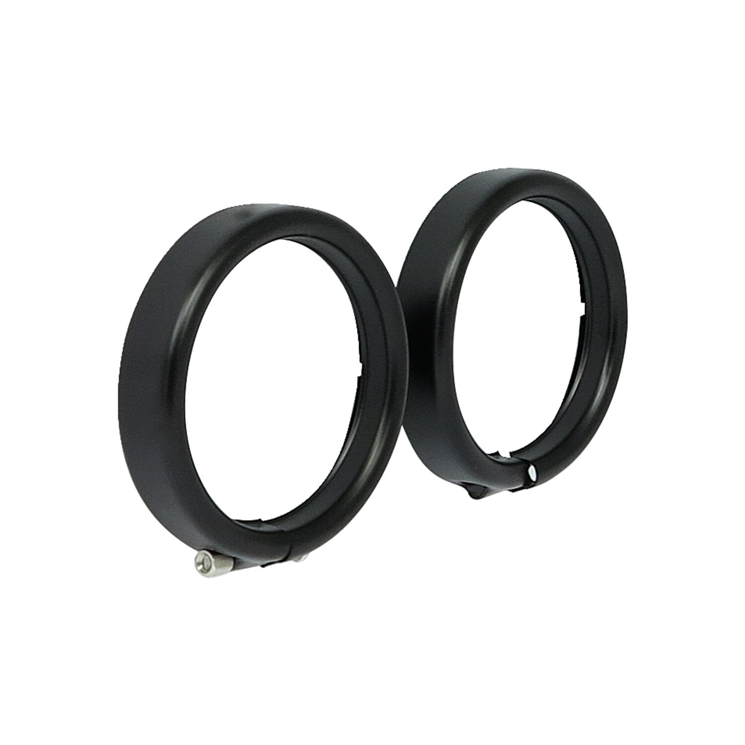MCS Recessed trim rings - turn signals - Black