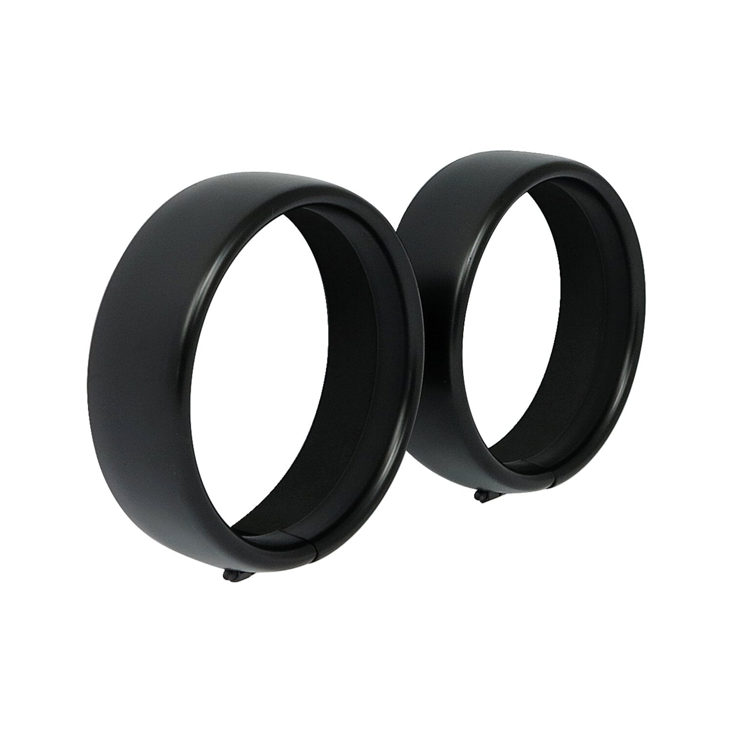 MCS Recessed trim rings - 4.5" spotlamp - Satin lack