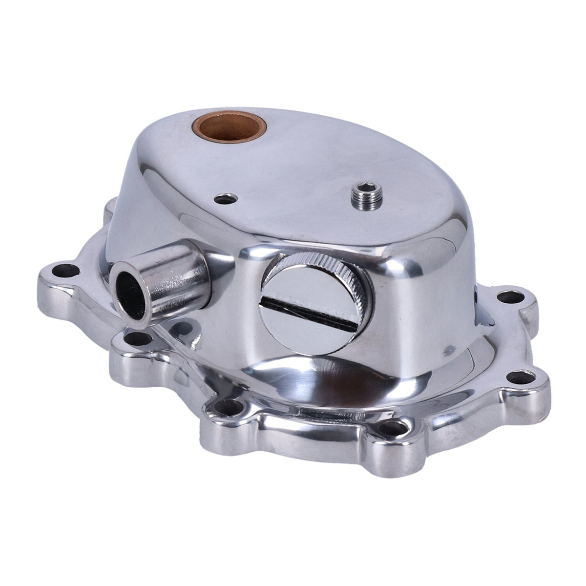 MCS Transmission end cover - kickstart - Polished