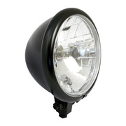 MCS Bates style 5-3/4" prismic H4 headlamp - Black