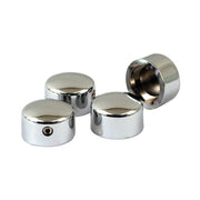 MCS Head bolt cover kit - Smooth chrome