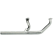 Paughco 2 into 1 head pipes (S-pipe) - Chrome