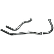 Paughco Upswept head pipes - over transmission