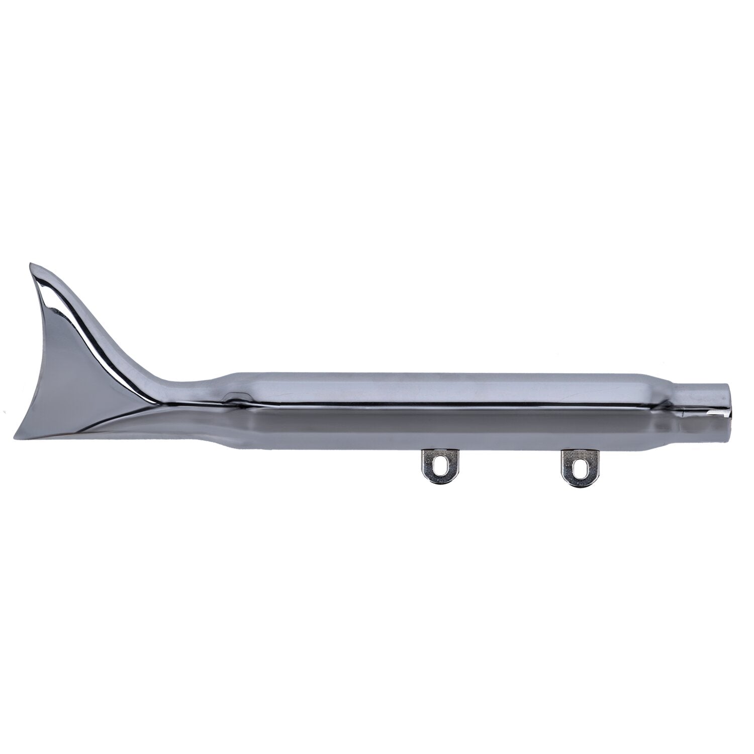 Paughco Replacement muffler - Fishtail - Chrome