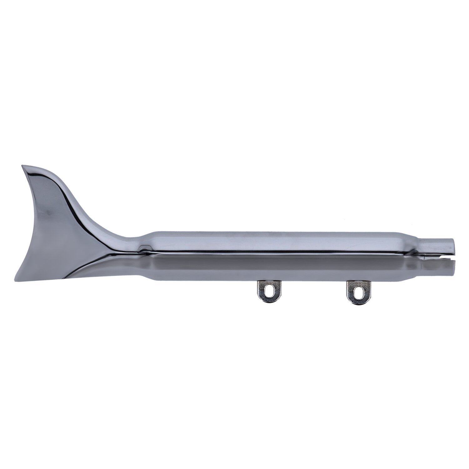 Paughco Replacement muffler - Fishtail - Chrome