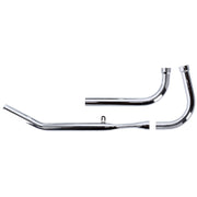 Paughco Upswept head pipes - S-pipe - around oil tank