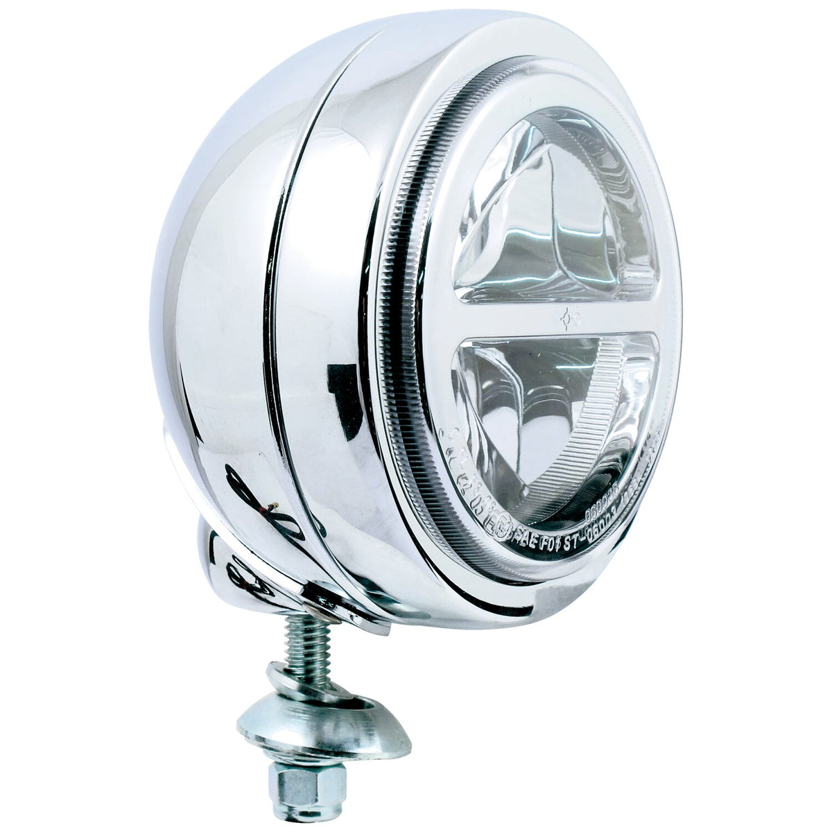 MCS 4-1/2" FL style LED spotlamp - Chrome