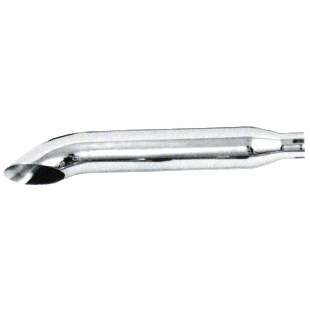 Paughco Turn out muffler 22" long - Chrome