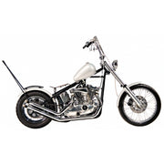 Paughco Upswept drag pipes - Gooseneck - Chrome