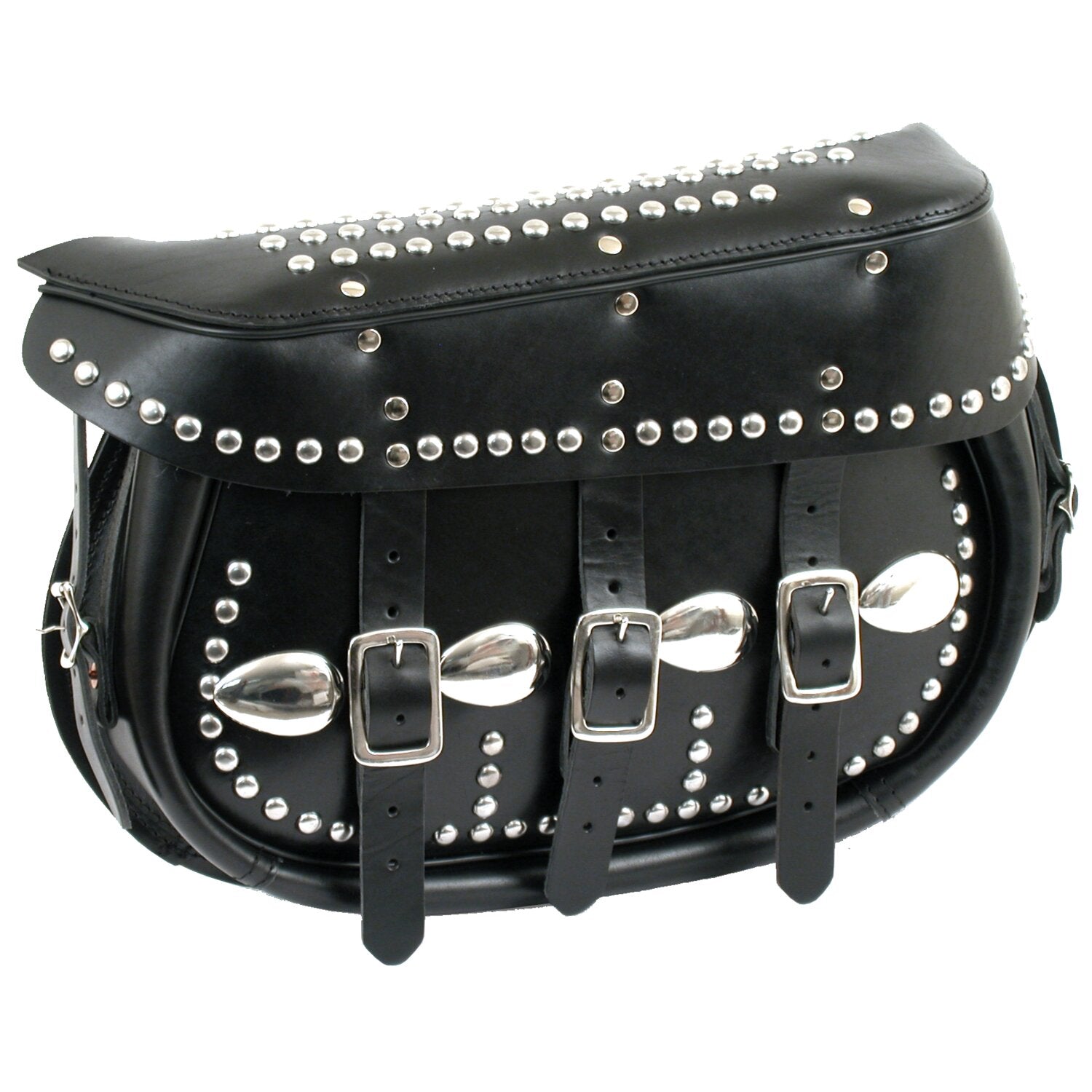 Samwel King Softail saddlebags black