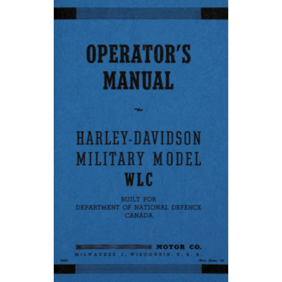 Samwel Operator's manual 42-43 45 inch WLC