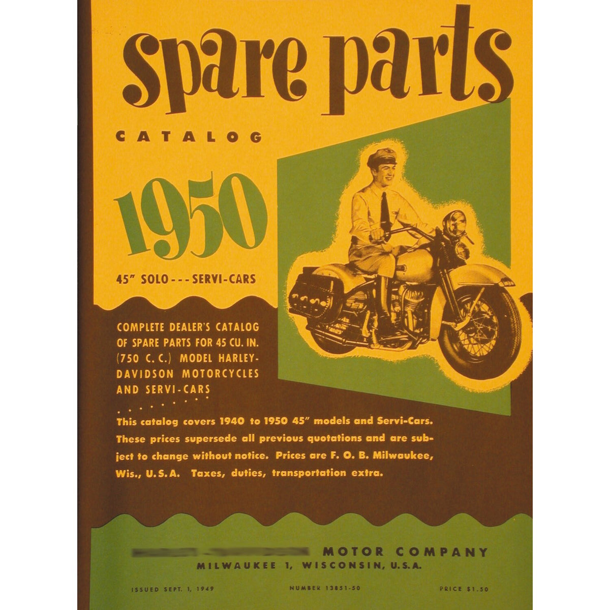 Samwel Parts catalog - 40-50 45CI & Servi-car