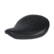 MCS Fitzz custom solo seat - Black flame - Small - 4cm thick
