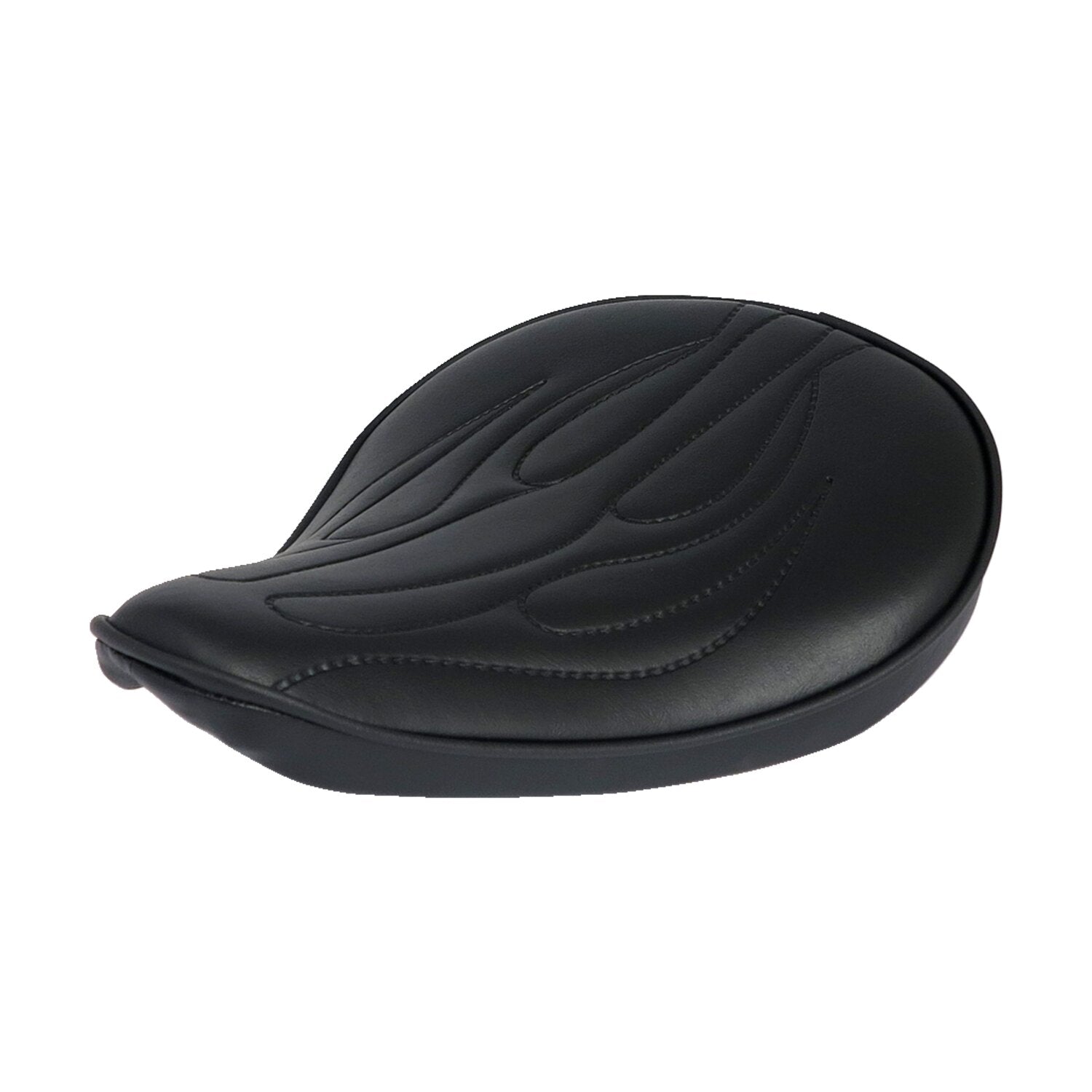 MCS Fitzz custom solo seat - Black flame - Small - 4cm thick