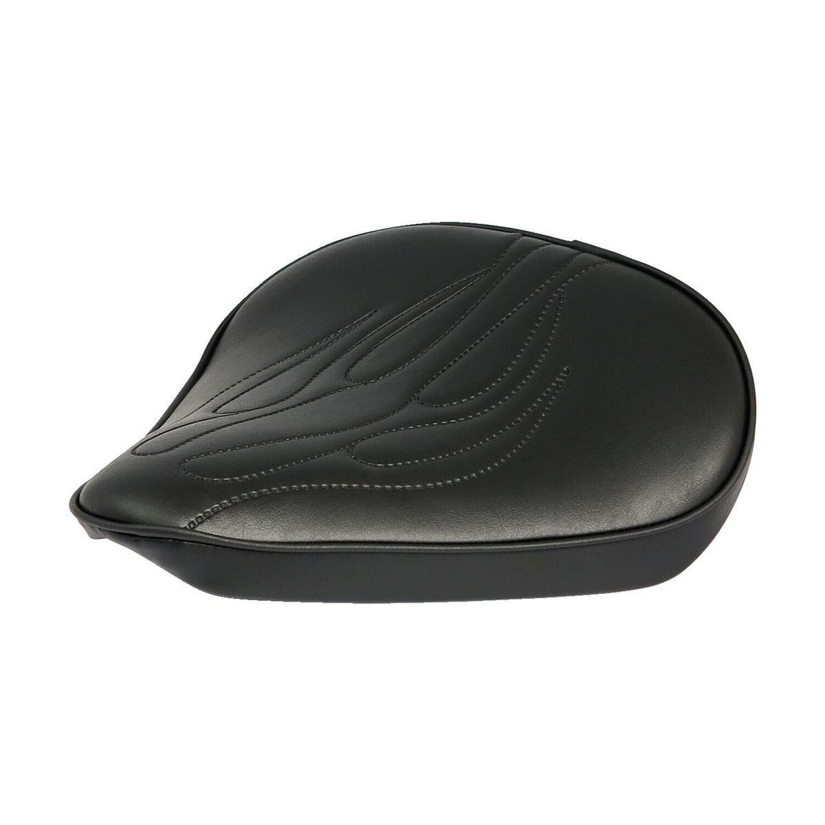MCS Fitzz custom solo seat - Black flame - Large - 4cm thick