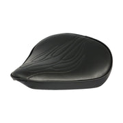 MCS Fitzz custom solo seat - Black flame - Large - 4cm thick