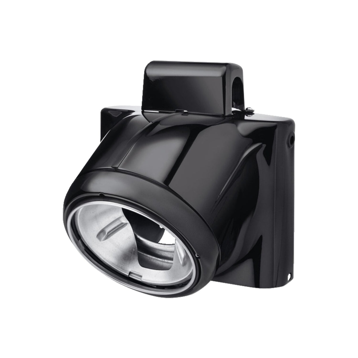 MCS 7" headlamp housing kit - Gloss black