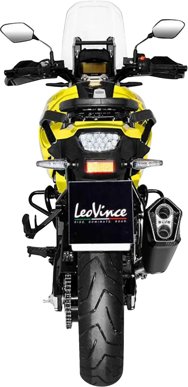 Leovince Lv-12 Tłumik Slip-on - Homologacja Drogowa ECE