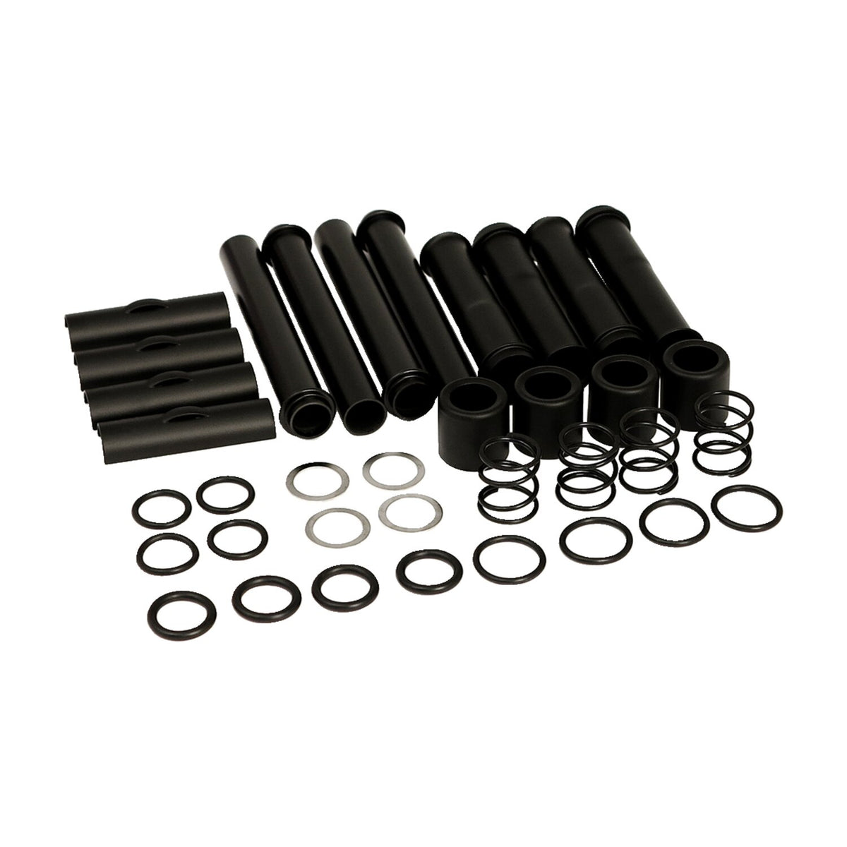 MCS Complete Twin Cam pushrod cover kit - Black